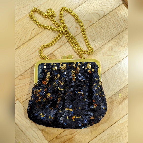 Lise Waiter Sequined Evening Bag - Picture 3 of 5